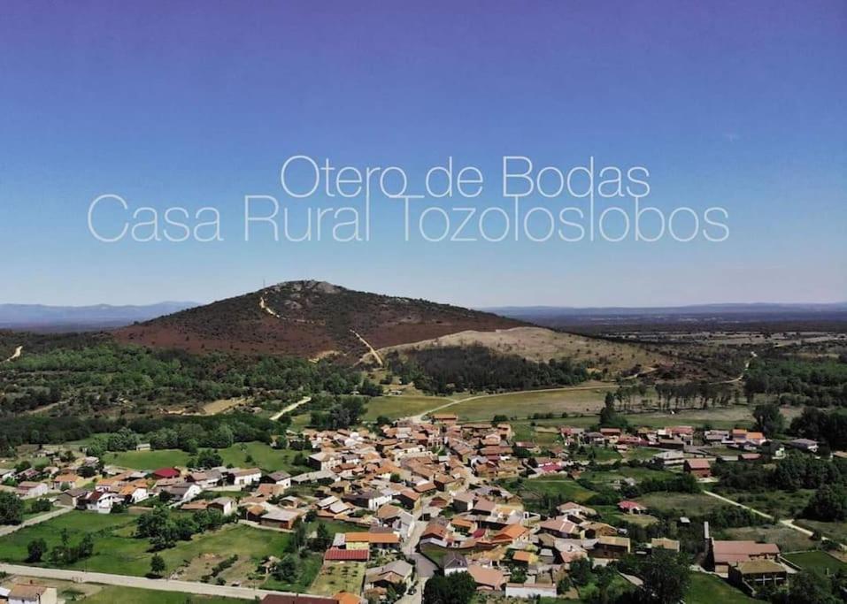 Casa Rural Tozolosolobos Otero de Bodos Extérieur photo